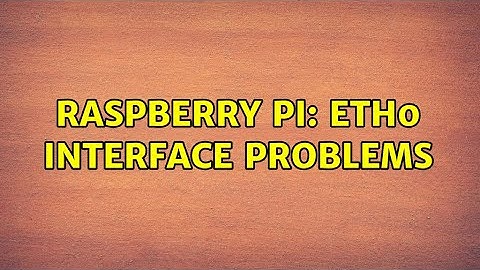 Raspberry Pi: eth0 interface problems (2 Solutions!!)