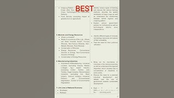 CLASS X / SOCIAL SCIENCE / SYLLABUS / BY CBSE / 2022-23