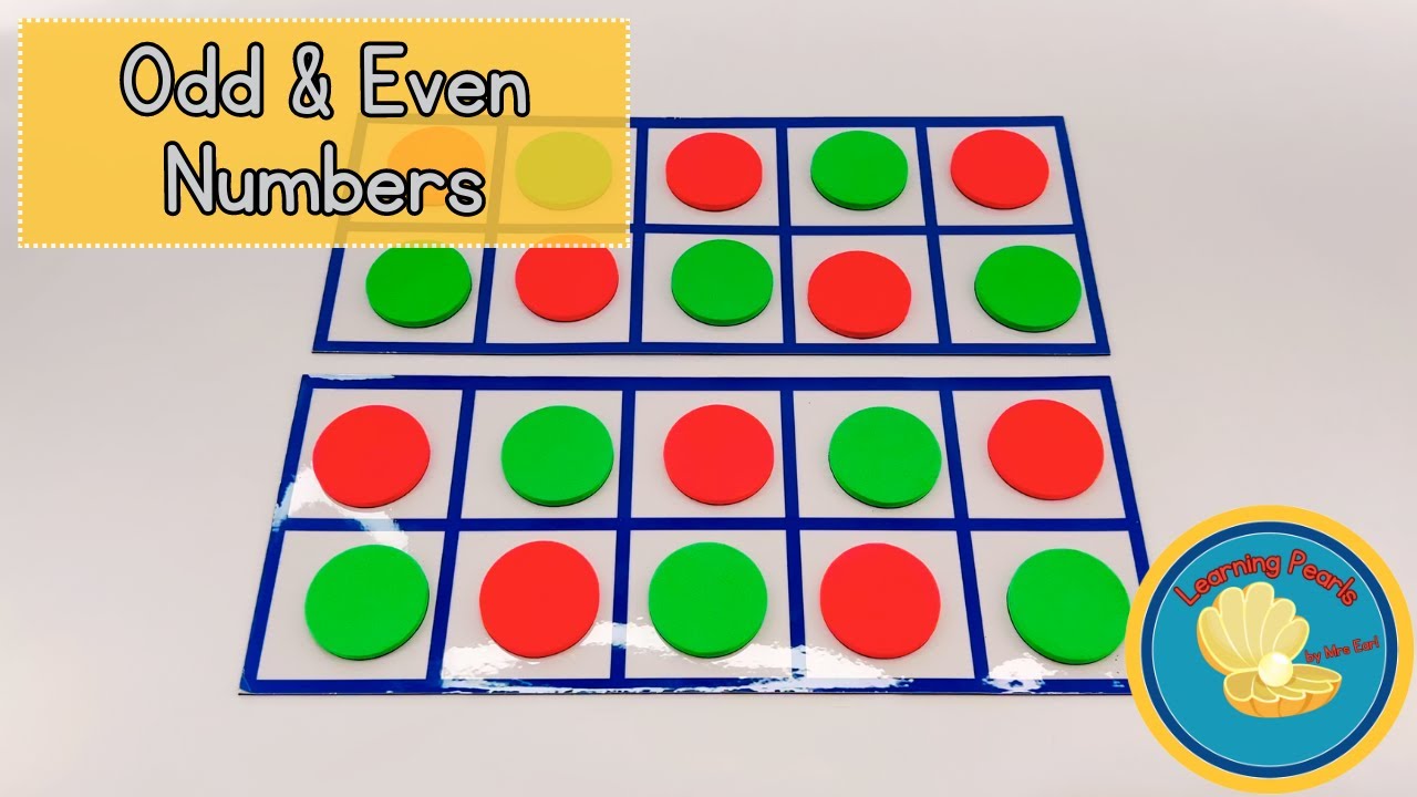 Learn Odd & Even Numbers and Count to 20 | Practice Counting in English ...