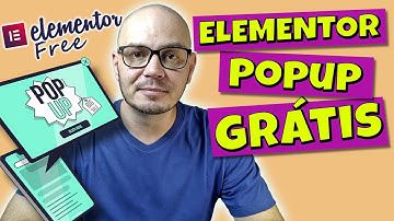 Como Criar PopUp no Elementor Grátis #elementor #wordpress