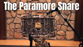 The Paramore Snare | Misery Business, crushcrushcrush, That's What You Get, and more