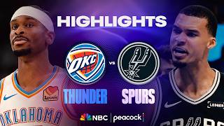 OKC Thunder vs. San Antonio Spurs: Game 6 | NBA PLAYOFF HIGHLIGHTS | NBA on NBC | 5/28/26
