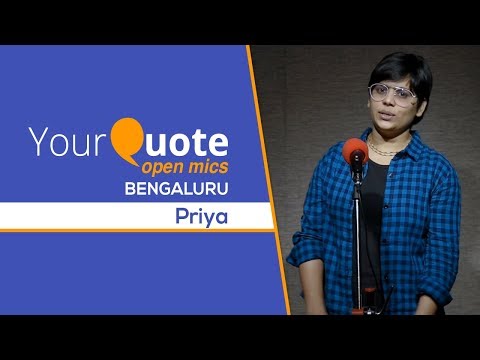 'Sapna Tha' by Priya | Hindi Poetry | YQ - Bengaluru (Open Mic 14)