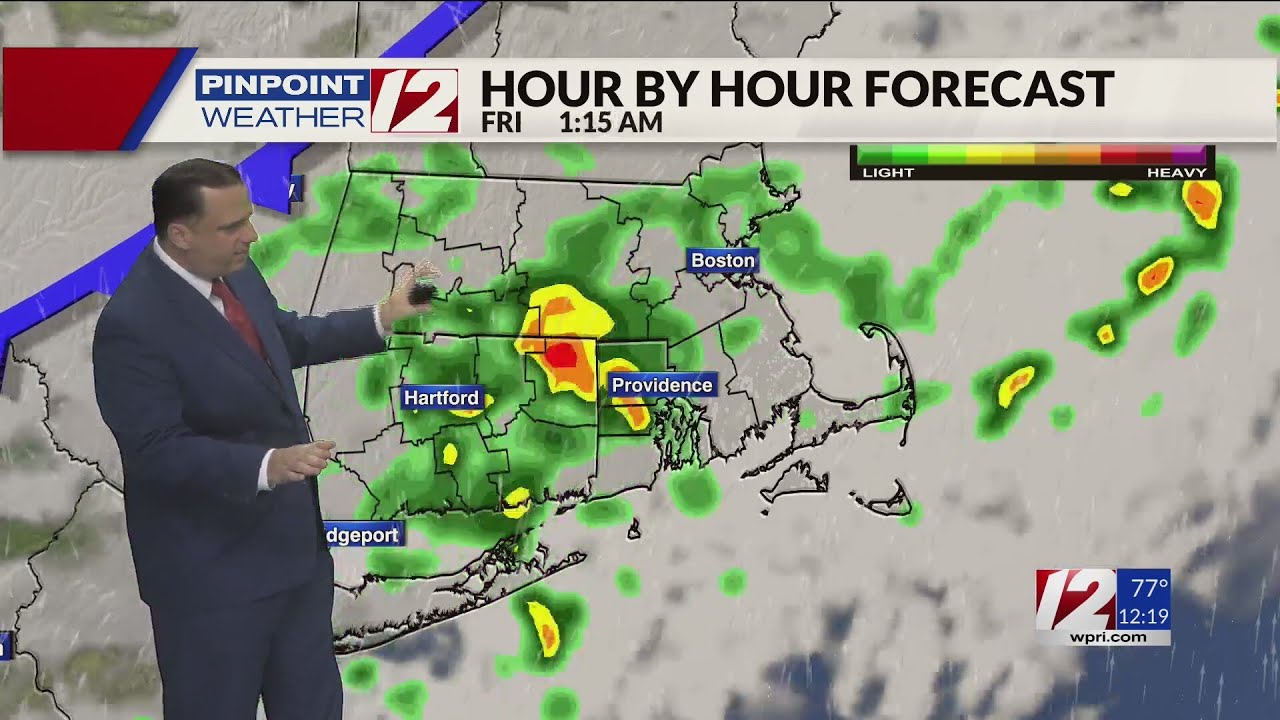 WPRI 12 Weather Forecast 7/3/24: Nice Weather Today; Shower Possible on ...