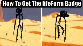How To Get The lifeForm Badge Morph In Tiny Universe Roleplay - Roblox