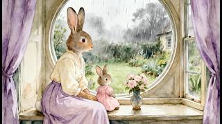 Little Rabbits Watching the Rain | Soft Celtic Folk & Storybook Music screenshot 3