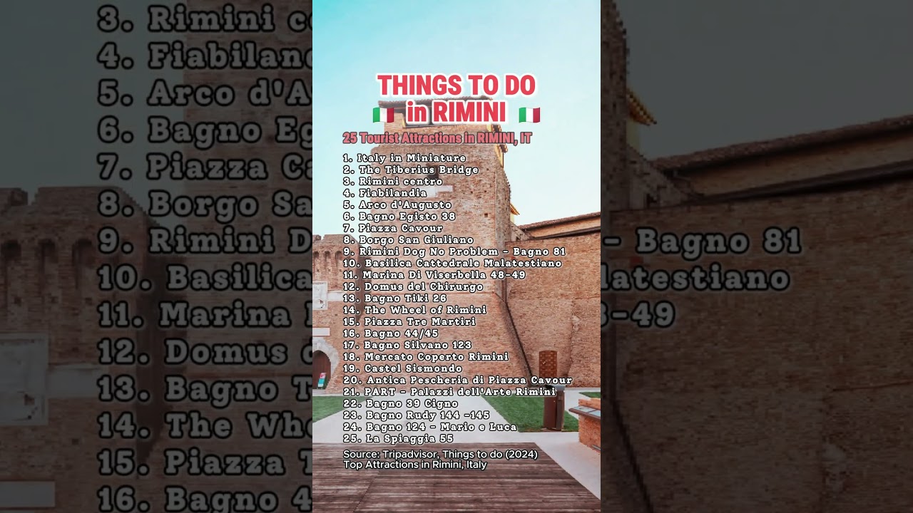Things To Do In RIMINI 🇮🇹 