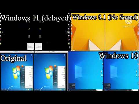 Chilled windows original vs windows 10 vs windows 11 vs windows 8.1