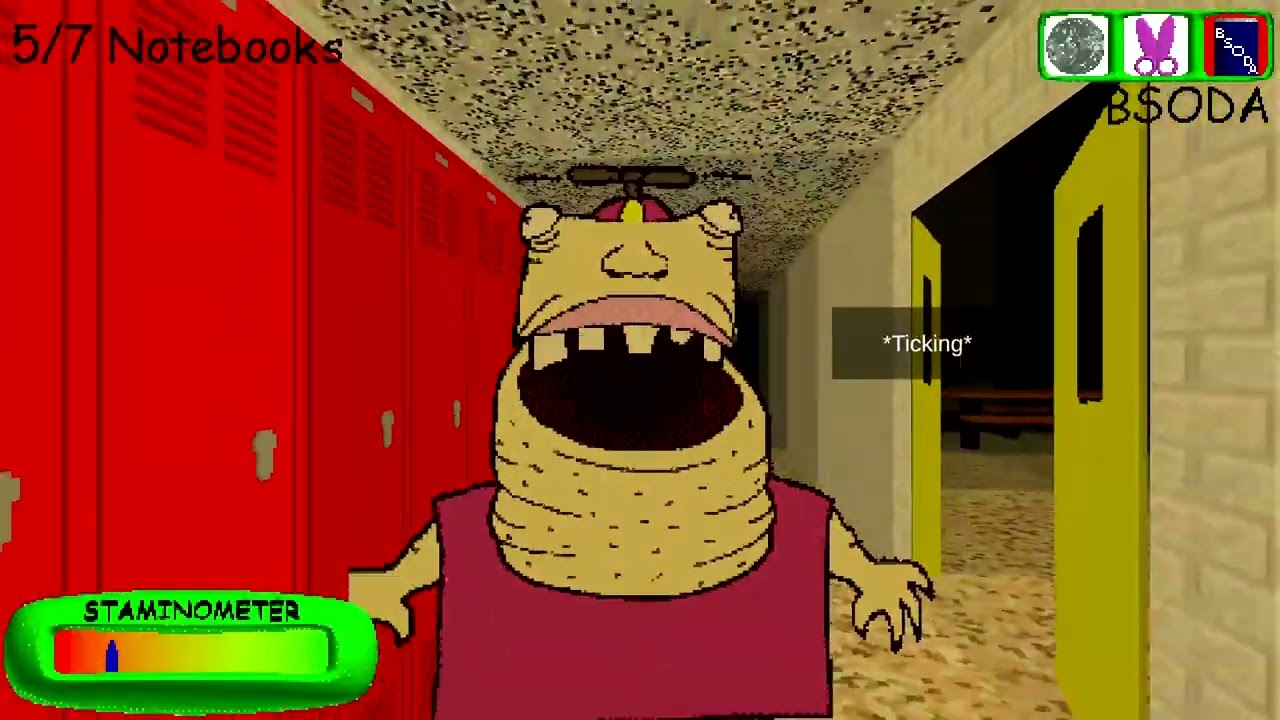 baldi's basics classic remastered demo style lights out