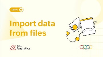 Import data from files | Zoho Analytics