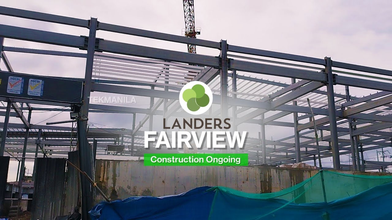 Landers Fairview Update Ongoing Construction (Quirino Highway cor