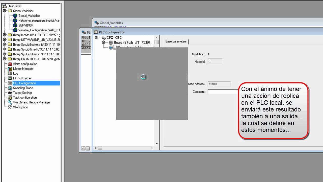 Manejo de Variables de Red CoDeSys Festo - YouTube