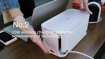 LDNIO SCW5354 15W WIRELESS MANAGEMENT POWER STRIP BOX WITH 5 SOCKETS | Solotech BD TV | Tech & Tune