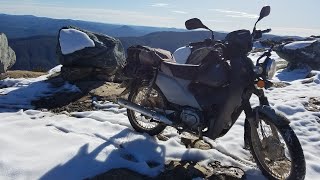 Supercub NBC110 Snow trip - Brindabella