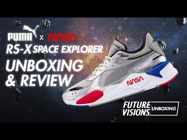 UNBOXING \u0026 REVIEW PUMA NASA RS-X - YouTube