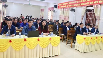 Xã Đức Hương:  Hội nghị tổng kết công tác xây dựng Đảng năm 2022