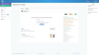 Compliance tool "Legislation Finder" - Clever Compliance