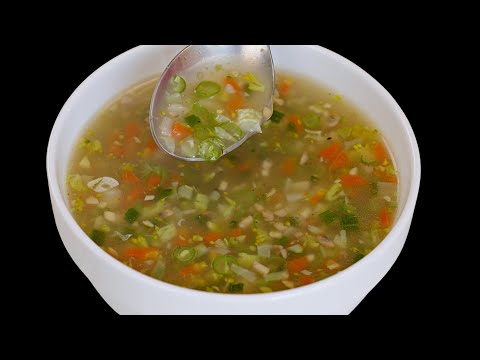 Mix Veg Soup Recipe | वेज सूप बनाने का आसान तरीका | Healthy soup Recipe |  KabitasKitchen