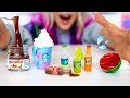 Making The SMALLEST Slime In The World! How To Make DIY Miniature Food Slime