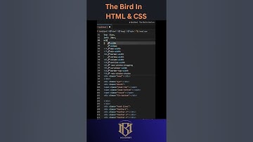 The Bird In HTML & CSS #birdslover