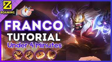 4-Minute Franco Tutorial in Roam || (MLBB S35) 2024