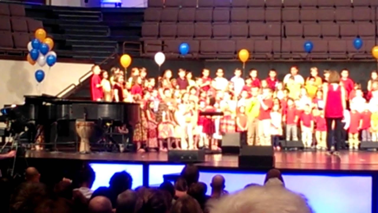 Spring concert kindergarten - YouTube