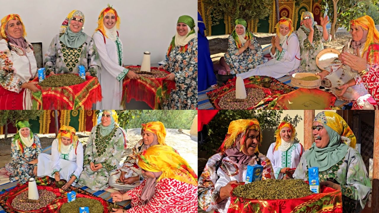 أخيرا نهار دقة الحنة د مولاي سلطان بزغاريت و البنادر و التقاليد الجبلية 