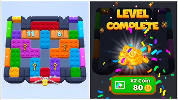 Color block jam Level 491 Walkthrough Solution 