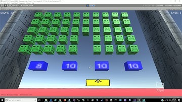 2D/3D SPACE INVADERS - 012 (FINAL):  Adding background music and sound effects! :)