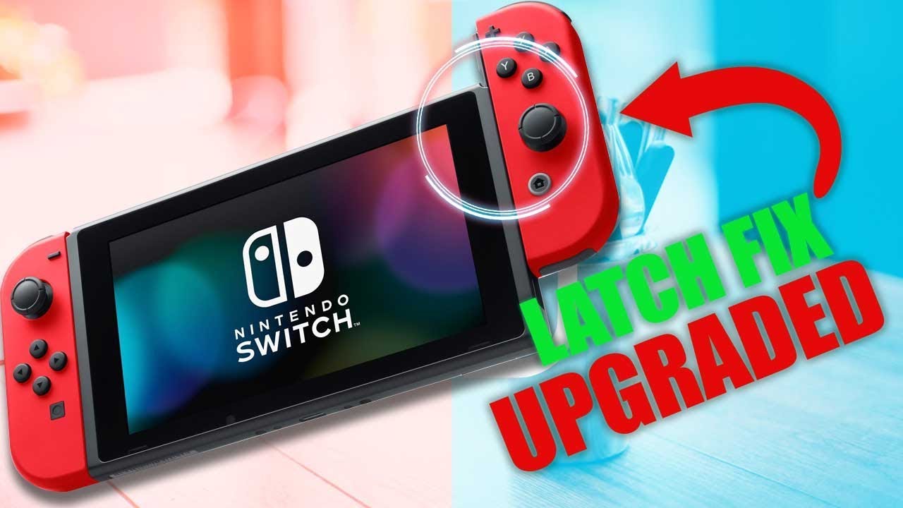 Fix Loose Joy Cons Falling Off The Switch Latch Lock Fix