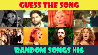 Guess the Song Music Quiz | 50 Random Songs (Part 16) screenshot 1
