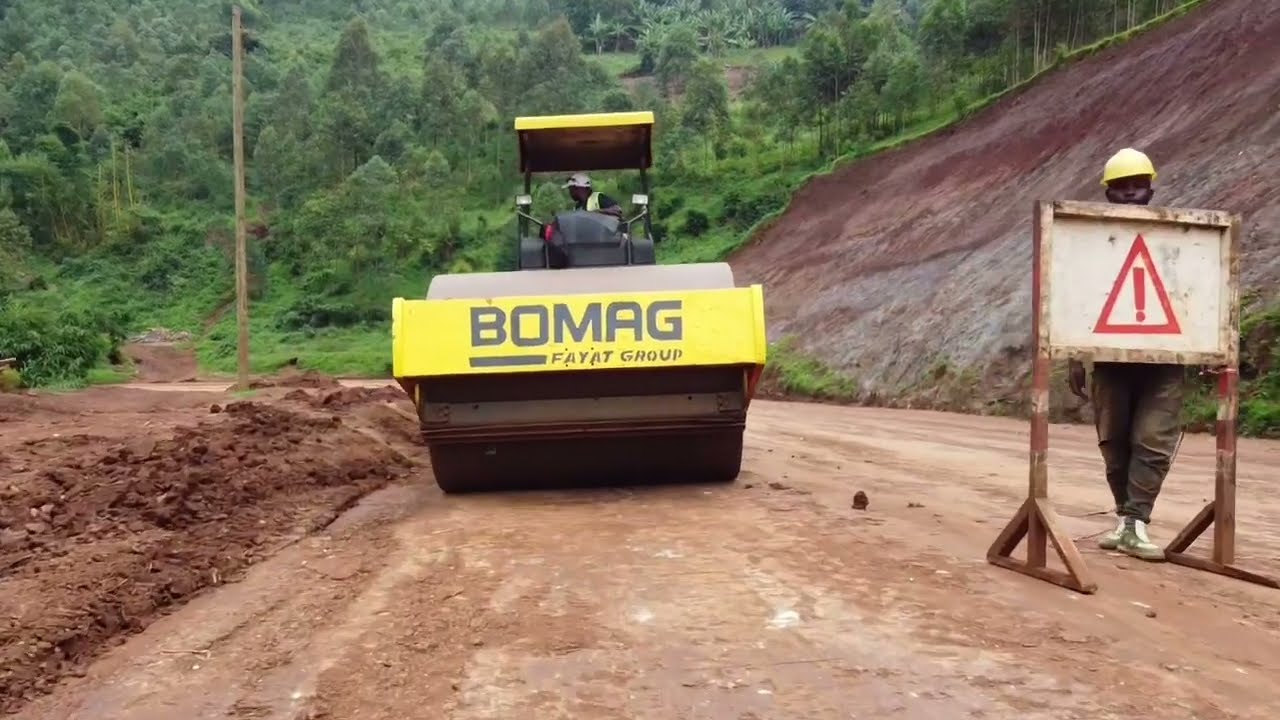 Avancement des travaux de la Route Bukavu Nyangezi Kamanyola fin janvier 2024