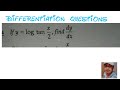 DIFFERENTIATION QUESTIONS