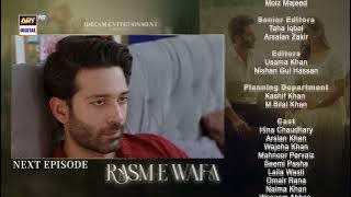 Rasm e Wafa Episode 67 | Teaser | Hina Chaudhary | Arslan Khan | ARY Digital