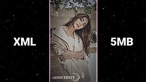 Infinity Trend Xml File 🤞 || Alight Motion Presets Xml 🖤