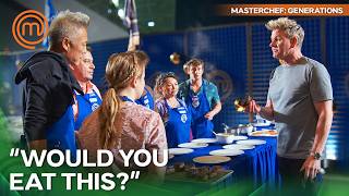 A Football Team Dinner Challenge Goes Terribly Wrong | MasterChef: Generations