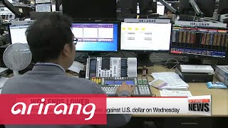 Korean won ends at lowest level against U.S. dollar in nearly 6 years