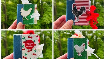 Micro Junk Journal Walkthrough, Jen Hadfield Simple Life Projects, Etsy Shop Update