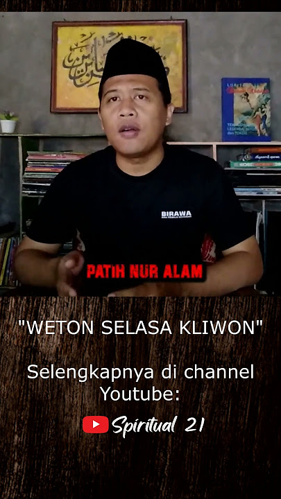 weton selasa kliwon