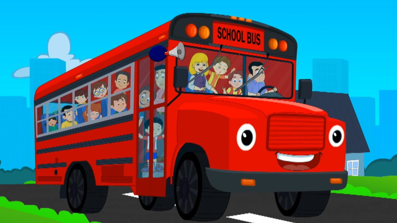 Toddlers Toons Roues sur le Bus, Véhicules Chanson | Rimes pour Enfants