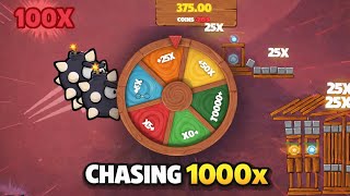 CHASING 1000x on ANGRY BIRDS SLOT screenshot 2