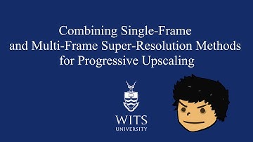 Combining Single-Frame and Multi-Frame Super-Resolution Methods for Progressive Upscaling