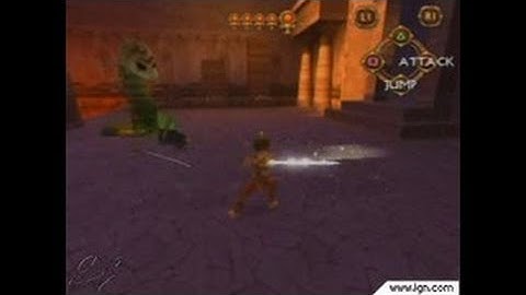 Sphinx and the Cursed Mummy GameCube Gameplay - Eaten and