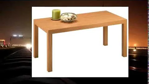 Dorel Home Products Parsons Coffee Table Natural
