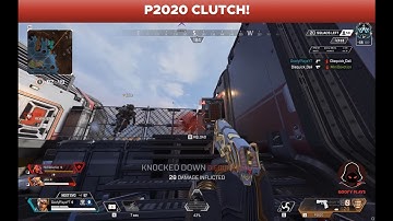 #shorts P2020 CLUTCH | APEX LEGENDS RANKED | 1V3 with P2020
