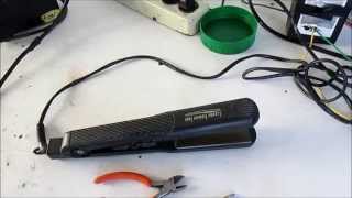 COMO REPARAR UNA PLANCHA DE CABELLO QUE NO CALIENTA VIDEO# 2 - YouTube