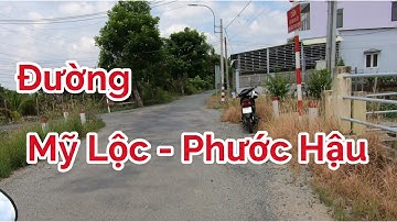 Từ Thị Trấn Cần Giuộc đi Chợ Long Thượng - Đường Mỹ Lộc Phước Hậu đến xã Long Thượng