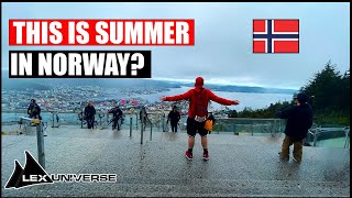 Bergen on a Rainy Day (Summer In Scandinavia)