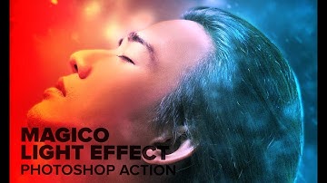 Magico light Photoshop Action Tutorial