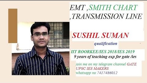 EMT , SMITH CHART , transmission line